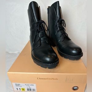 L’Amour Des Pieds Fruma Black Sz 9.5